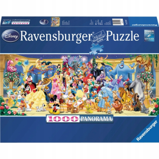 Puzzle 1000 Disney Panorama Ravensburger