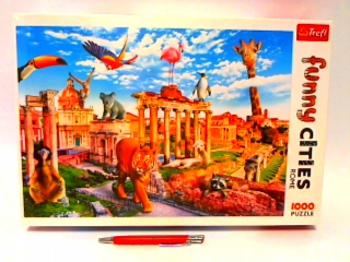 Puzzle 1000 FunnyCities Wild Rome 10600