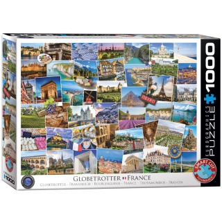 PUZZLE 1000 GLOBETROTTER FRANCE 6000-5466