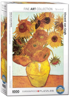 PUZZLE 1000 slnečnica, Vincent van Gogh