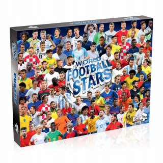 Puzzle 1000 Svetové futbalové hviezdy