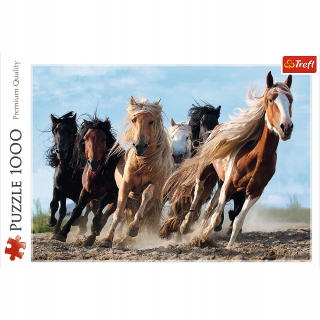 PUZZLE 1000 ks. Cválajúce kone