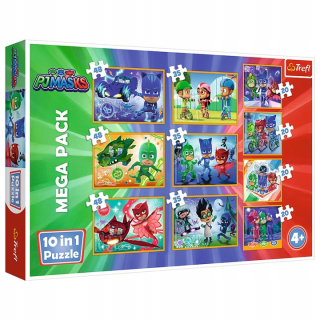 Puzzle Trefl 10in1 Brave Pidżamersi