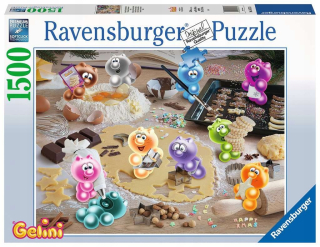 PUZZLE 1500 RAVENSBURGER GELINI VIANOČNÁ PEKÁRNA