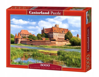 Puzzle 3000 Zámok v Malbork - Poľsko Castor