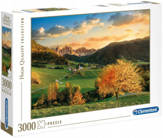 Puzzle 3000 El Alpes Mountain View Clementoni
