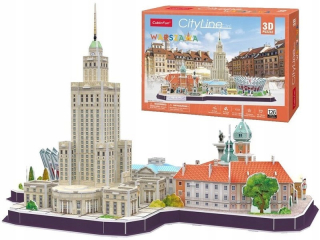 3D Cityline Puzzle 126 El. cubic Fun