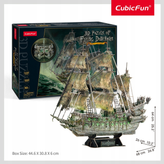 PUZZLE 3D LED Bludný Holanďan