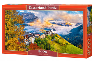 PUZZLE 4000 Castorland COLLE SANTA LUCIA, TALIANSKO