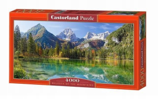 PUZZLE 4000 LAKE IN THE MOUNTAIN CASTOR, CASTORLAND