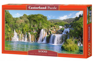 Puzzle 4000 KRKA FALLS - CHORVÁTSKO CASTOR