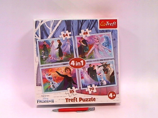 Frozen Elsa - 4v1 puzzle v Magic Frozen 34344