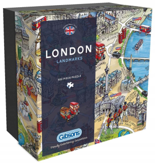 Puzzle 500 Monuments London G3 Gibsons