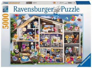 RAVENSBURGER PUZZLE 5000 gelin HLAVNÉ pre bábiky
