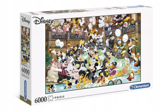 Puzzle 6000 Disney Gala Mickey Mouse
