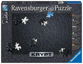Puzzle 736 Crypt čierna, Ravensburger