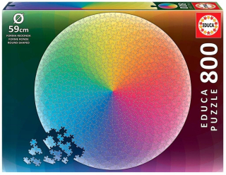 PUZZLE 800 RAINBOW (kolo) G3 EDUCA