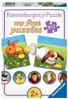 CHARMING ZVIERATÁ PUZZLE 9x2, RAVENSBURGER