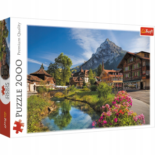 Puzzle Alpy v lete Mountain 2000 El Trefl 27089