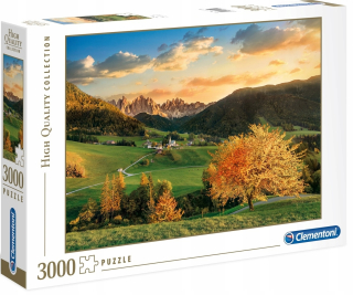 Puzzle Clementoni vysokú kvalitu 3000 El. ALPS
