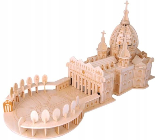 ~ ~ 3D puzzle Drevený Basilica. PETER RÍM ~