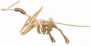 ~ Drevené puzzle 3d ~ dinosaurus veľký pteranodon ~