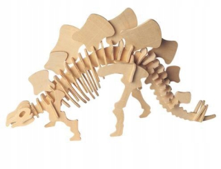 DREVENÉ 3D PUZZLE ~ ~ ~ DINOSAUR BIG Stegosaurus