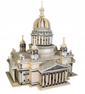 ~ Drevené puzzle 3D ~ Kyjev katedrála ~