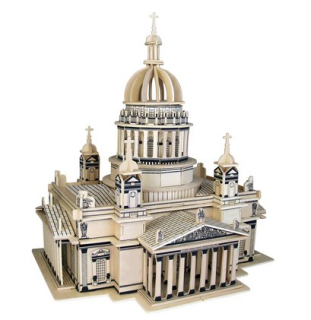 Drevený chrám Puzzle Kiev Cathedral Kiev