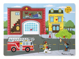 Zvuk puzzle Hasičský záchranný zbor 10736 Melissa Doug