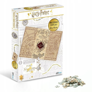 PUZZLE Harry Potter Marauder MAPA 1000