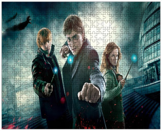 PUZZLE Harry Potter Super modely s filmami 192 El