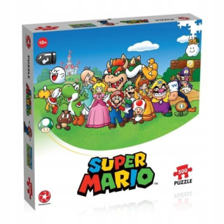 Puzzle Mario konca Priatelia 500 elementov