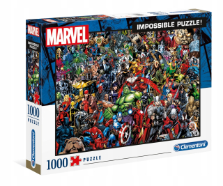 Puzzle Marvel Clementoni Impossible puzzle 1000 EL