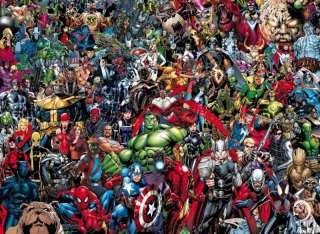 MARVEL NEDÁ PUZZLE 1000 EL.HIGHT QUALITY CLE