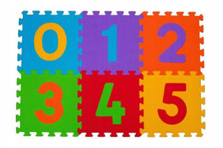 Educational penové puzzle abeceda 16 ks