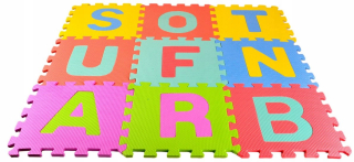 Foam Puzzle Vzdelávací Mat pena 26 El Mix