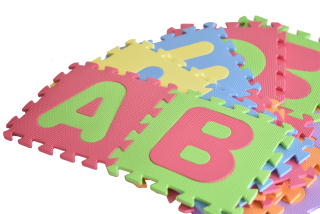 Penové puzzle mat abecedy
