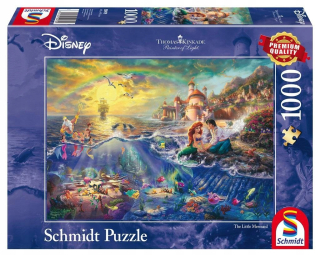 PUZZLE PQ 1000 LITTLE MERMAID (DISNEY) G3, SCHMIDT