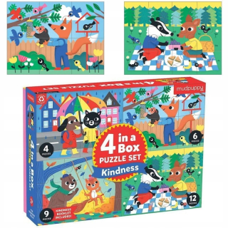 Progresívne puzzle príjemnosť Mudpuppy 2+