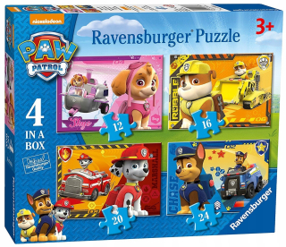 Schmidt puzzle PSI PAW PATROL 4W1 070336 3+