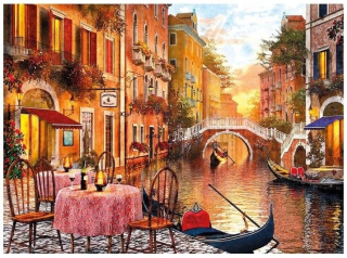 Venice puzzle 1500 Clementoni elementy