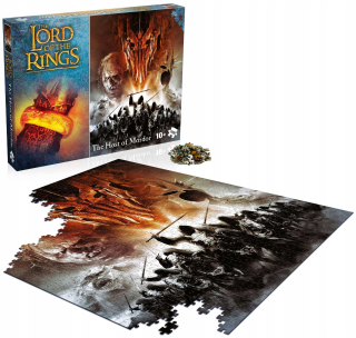 PUZZLE Pán prsteňov Pán Mordoru Saurona