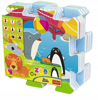 PUZZLOPIANKA ZOO FUN 5v1 TREFL 60695