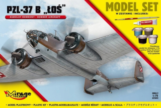 PZL-37B los modelu set
