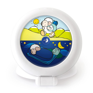 Hodiny do detskej izby - PABOBO Kid Sleep Alarm Hodiny deň/noc