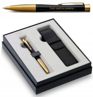 Parker Urban Black GT pero s gravírovaním puzdra