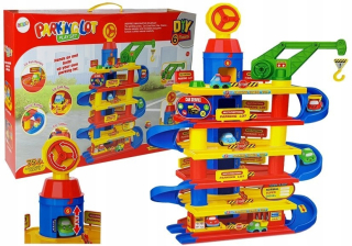 Parkovisko s 6 úrovní 78 ELEM.