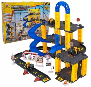 Výstavba parkovacích 3 úrovne Stavebné vozidlá DIY