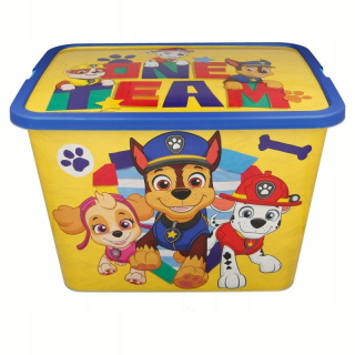 Paw Patrol - Paw Patrol - kontajner / organizátor pre hračky 23 l